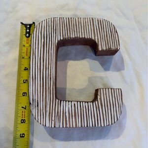 Home Decor Wood Letter ‘C’